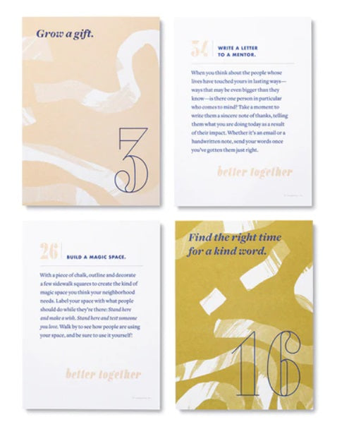 ACTIVITY CARD SET BETTER TOGETHER