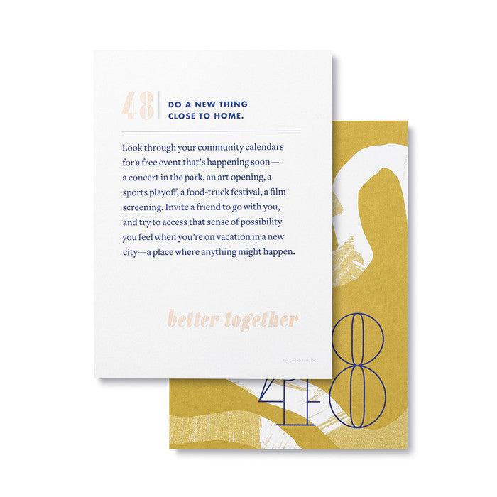 ACTIVITY CARD SET BETTER TOGETHER