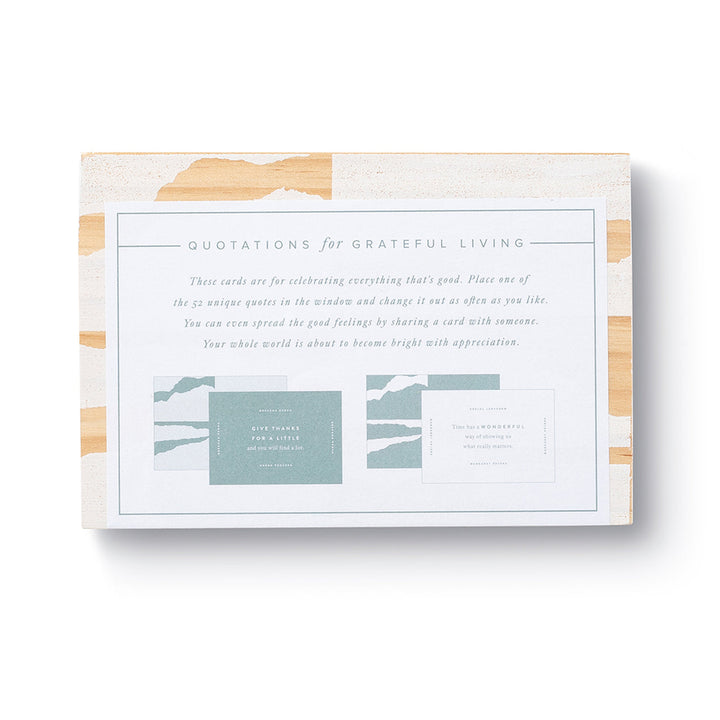 DAILY INSPIRATION SET WELCOME GRATITUDE