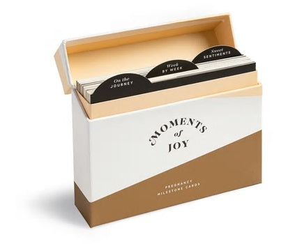 MOMENTS OF JOY PREGNANCY MILESTONE CARDS