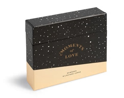 MOMENTS OF LOVE NEWBORN MILESTONE CARDS