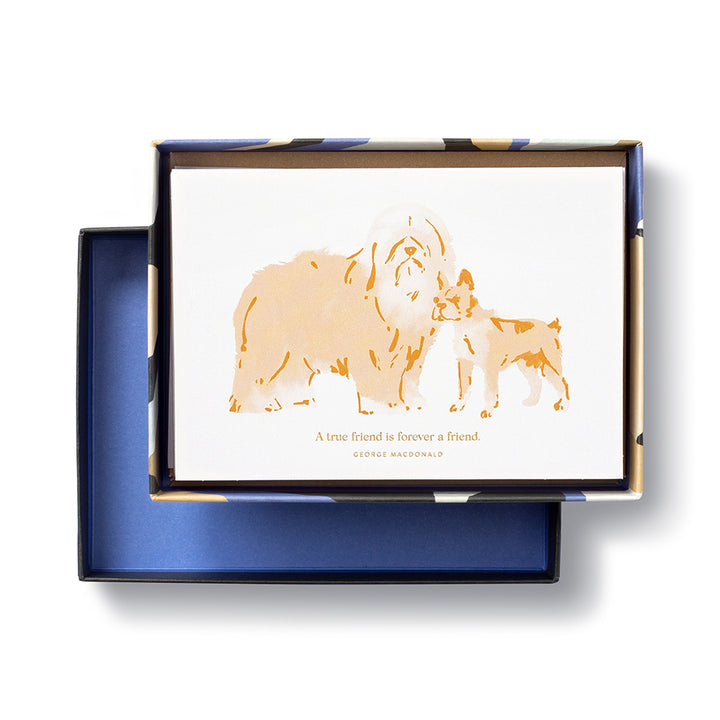 NOTE CARDS BOXED DOG THEME APPRECIATION