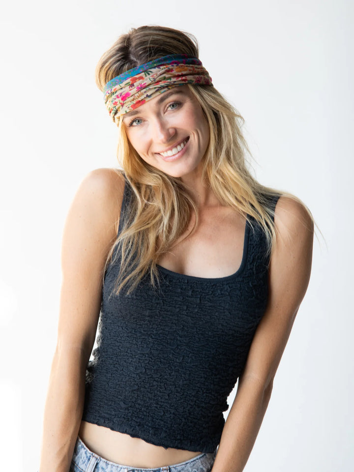 Boho Bandeau - Floral Border