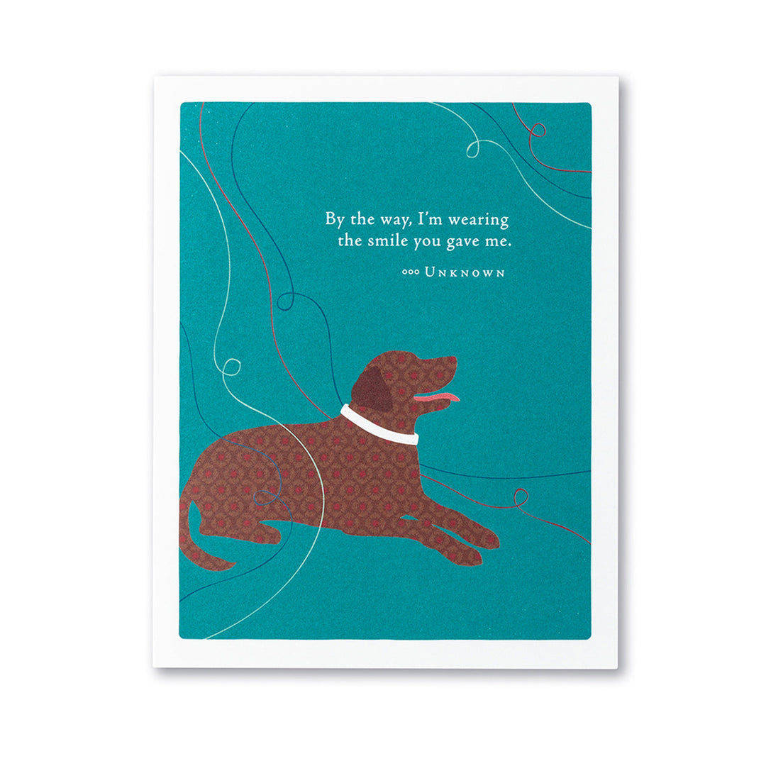 CARD PG APPRECIATION BY THE WAY SMILE