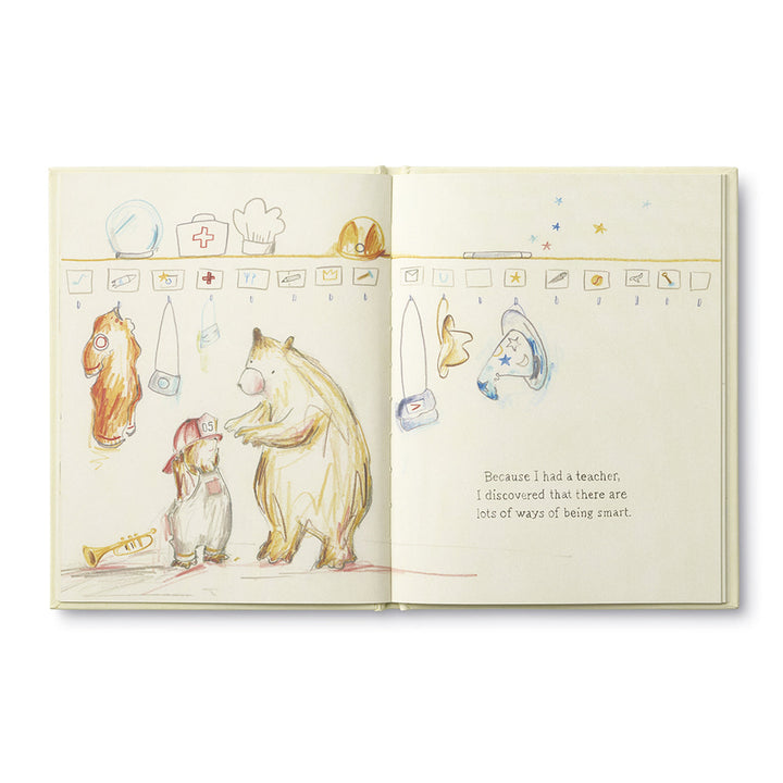 GIFT BOOK BECAUSE I HAD A TEACHER