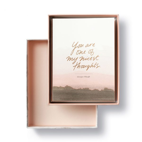 NOTE CARDS BOXED WORDS TO INSPIRE