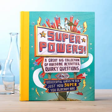 KIDS ACTIVITY BOOK SUPER POWERS