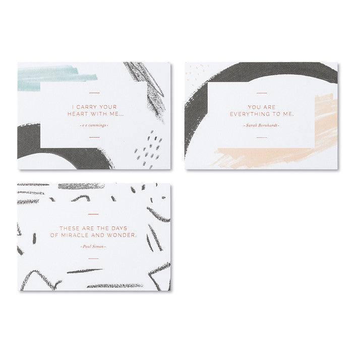 POST CARD BOXED SET BEAUTIFUL THOUGHTS