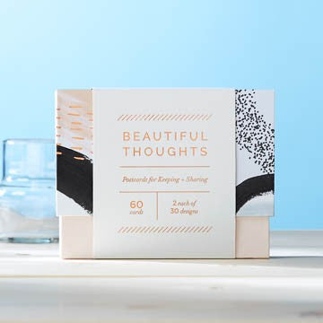POST CARD BOXED SET BEAUTIFUL THOUGHTS