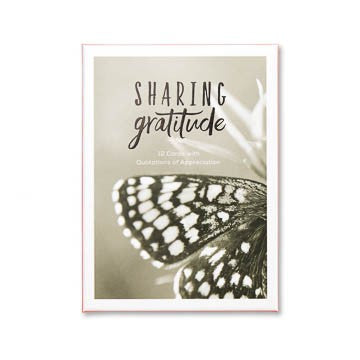 NOTE CARDS BOXED SHARING GRATITUDE