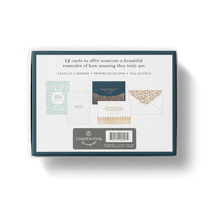 NOTE CARDS BOXED BELIEVE