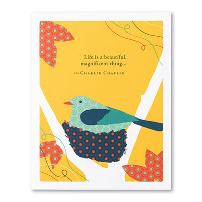 CARD PG NEW BABY LIFE IS A BEAUTIFUL