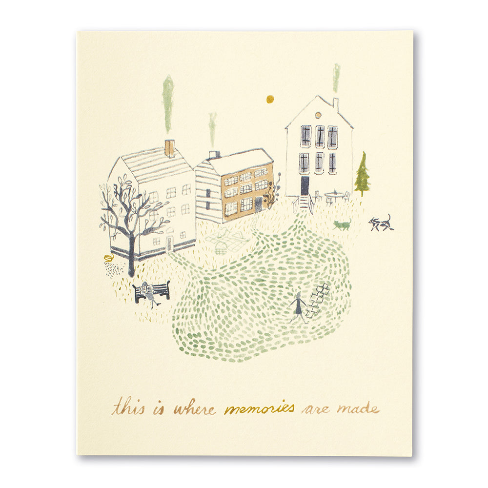 CARD LM THIS IS WHERE MEMORIES ARE MADE