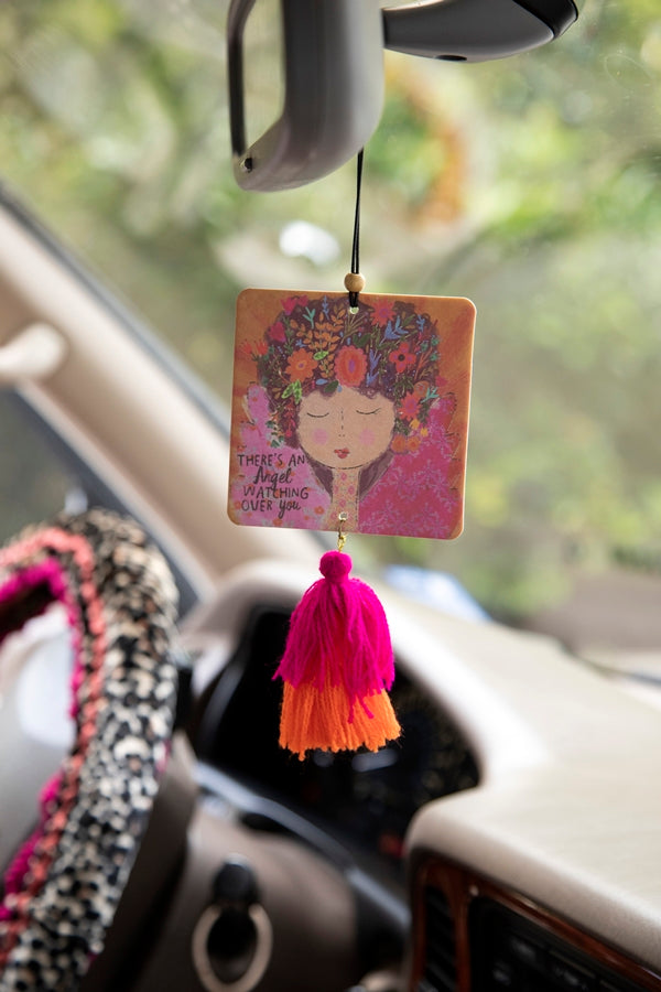 AIR FRESHENER TASSEL ANGEL WATCHING