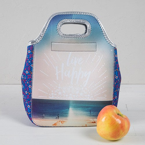 LUNCH BAG NEOPRENE LIVE HAPPY