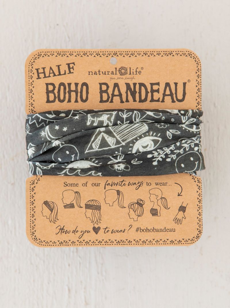 Half Boho Bandeau - Doodle