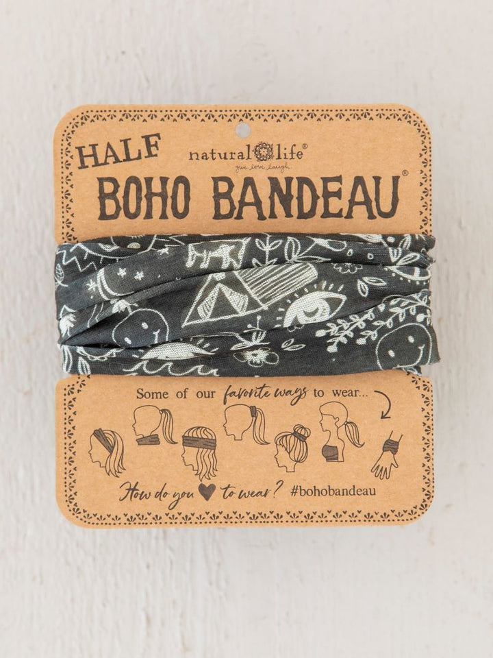 Half Boho Bandeau - Doodle