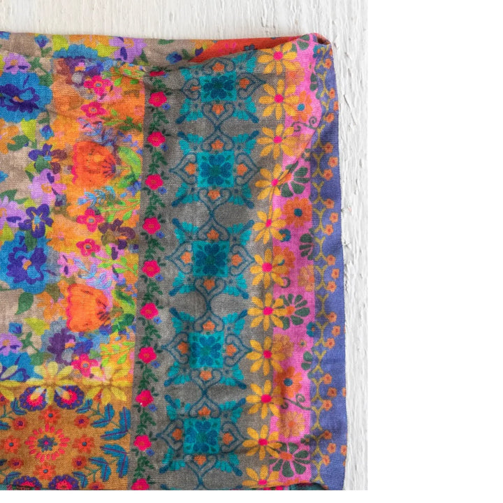 Half Boho Bandeau - Folk Flower