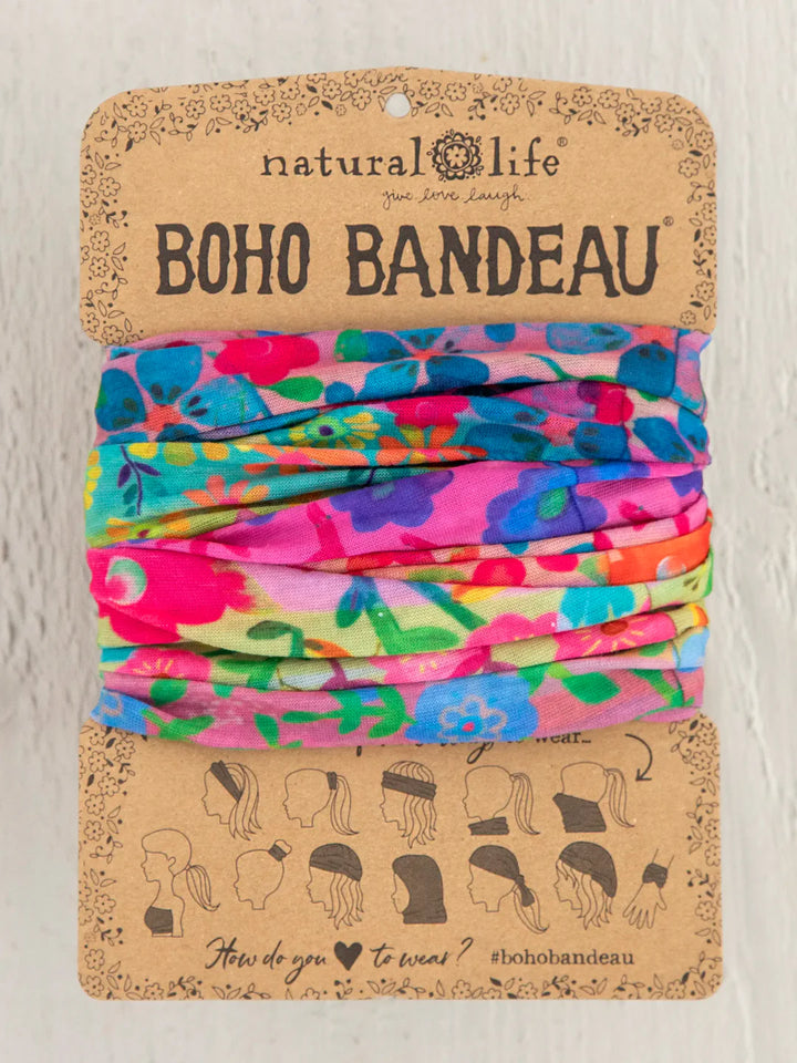 Boho Bandeau - Rainbow Floral