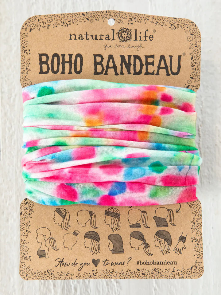 Full Boho Bandeau - Spring Rainbow