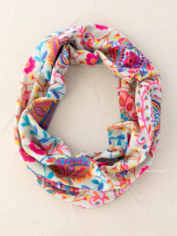 Half Boho Bandeau - Folk Cream