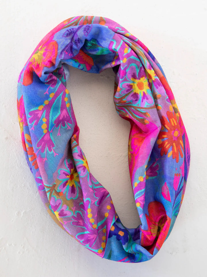 Boho Bandeau - Neon Blue/Pink