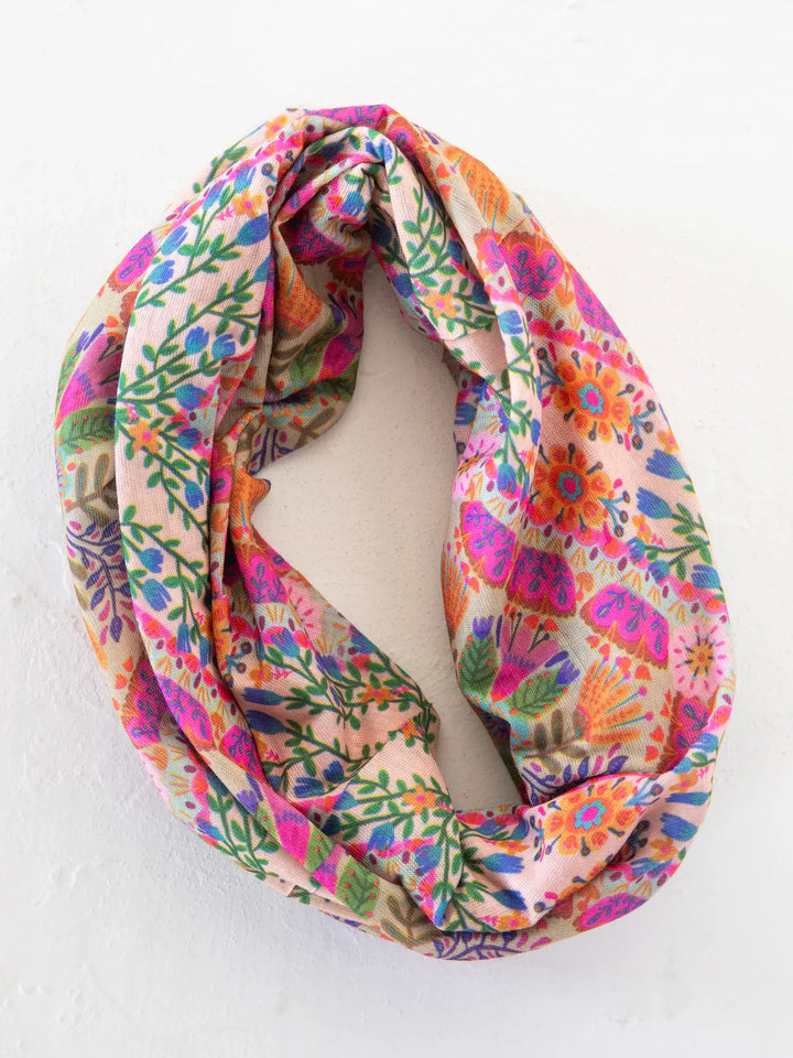 Boho Bandeau - Pink Floral Diamond