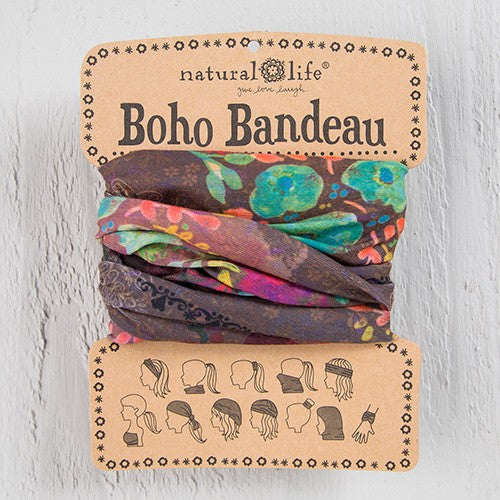 BOHO BANDEAU OLIVE TURQ BLACK