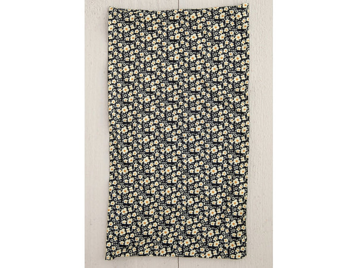 BOHO BANDEAU BLACK CREAM FLORAL