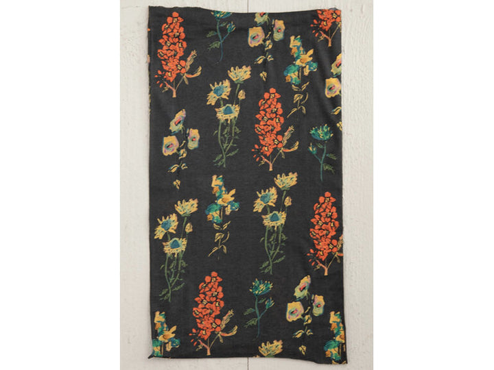 BOHO BANDEAU CHARCOAL FLORAL