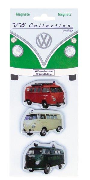 VW T1 BUS MAGNET 3PC-SET IN BLISTER PACKAGING - SPECIAL VEHICLE