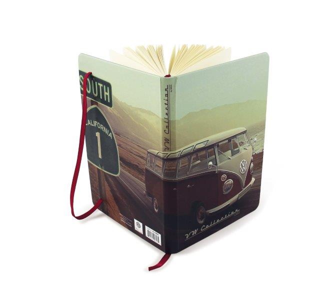 VW T1 BUS PAPER NOTEBOOK, A5 FORMAT, LINED - HIGHWAY 1