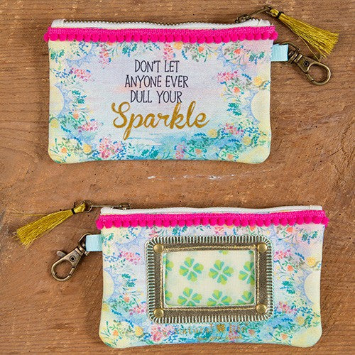 ID POUCH DULL YOUR SPARKLE PURP