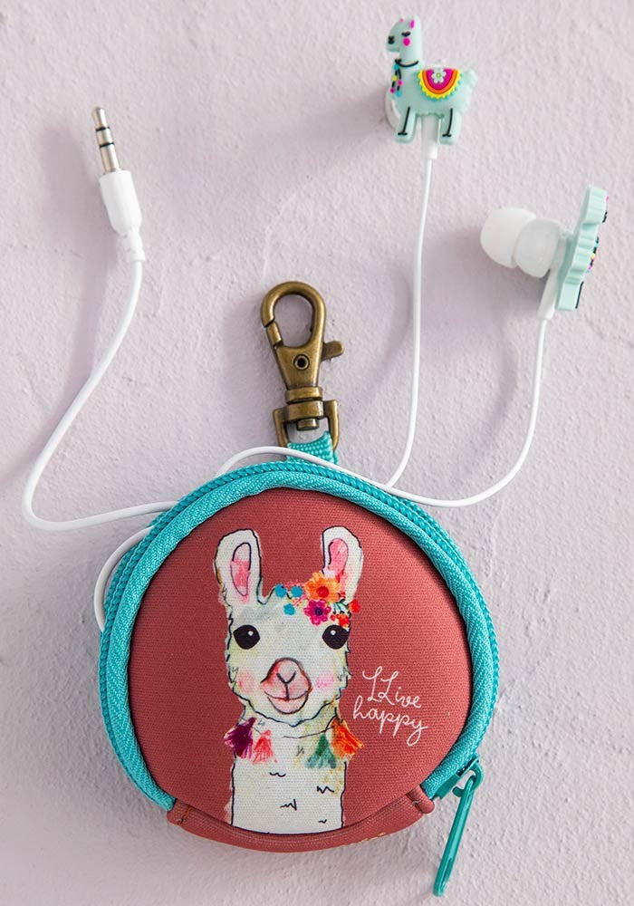 Earbuds LLama Llive Happy