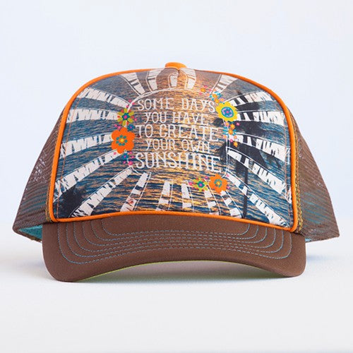 NL TRUCKER HAT CREATE SUNSHINE