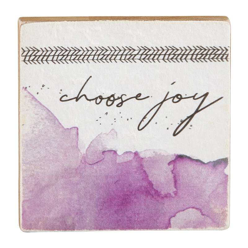 It Is Well - Tabletop Plaque - Choose Joy