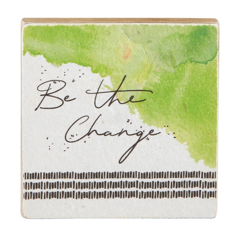 It Is Well - Tabletop Plaque - Be The Change