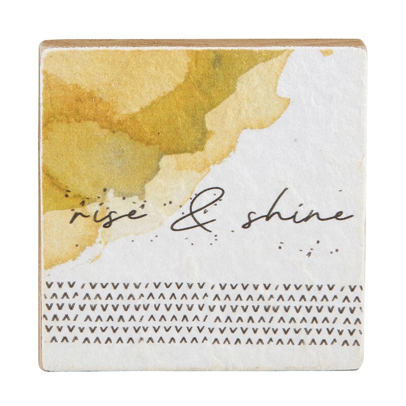 It Is Well - Tabletop Plaque - Rise and Shine