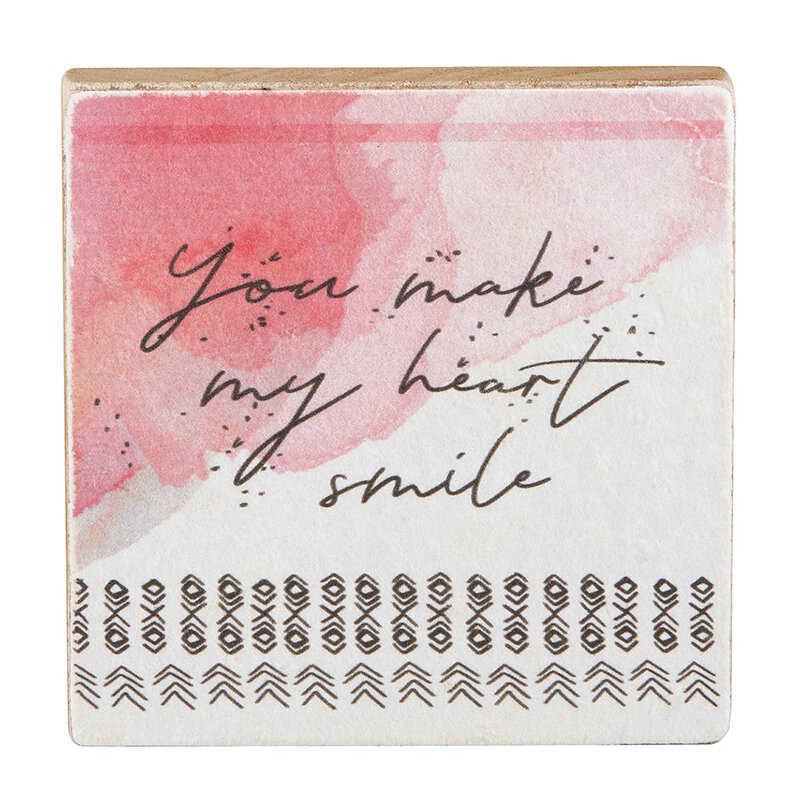 It Is Well - Tabletop Plaque - You Make My Heart Smile