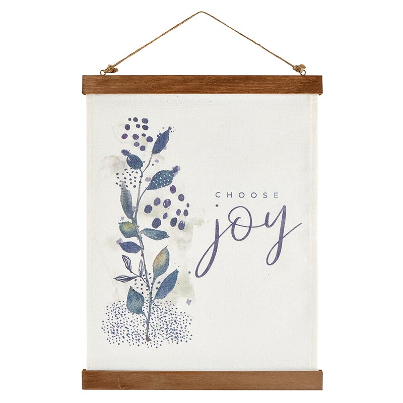 Wall Décor - Framed Canvas Banner - Joy