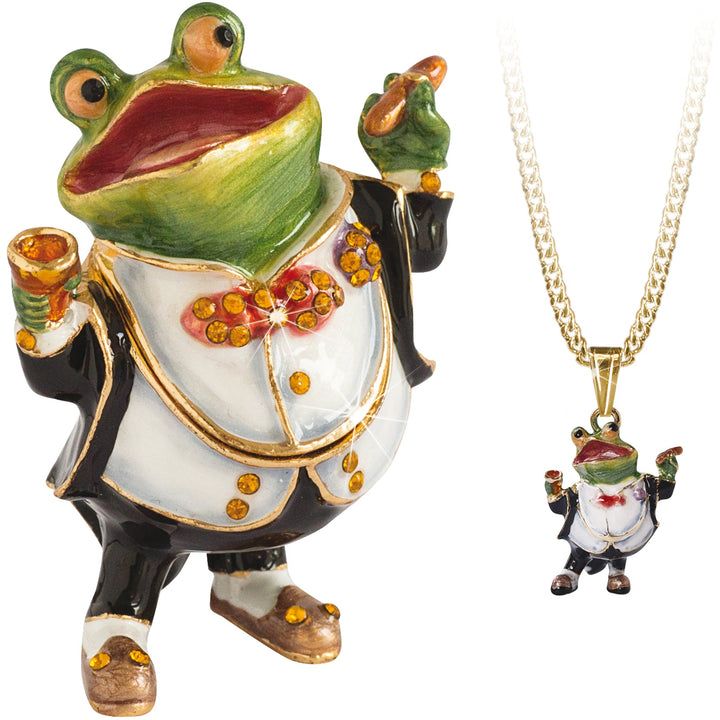 Cloisonné Collectible Win In The Willows Toad