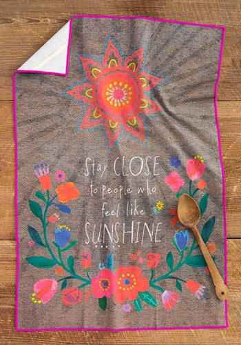 Kitchen Dish Towel - Feel Sunshine