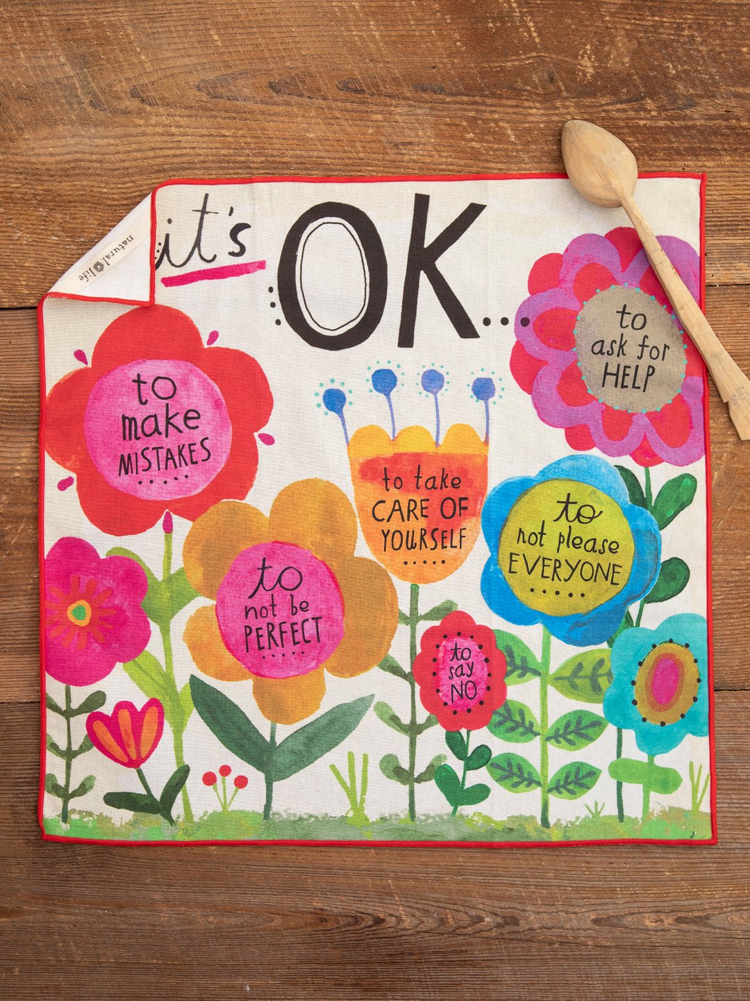 COTTON DISH TOWEL IT'S OKAY