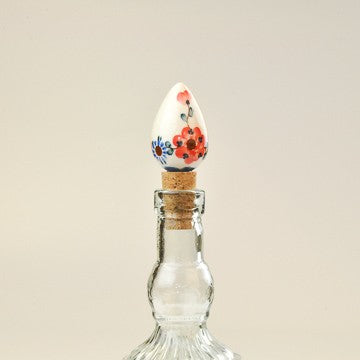 BOTTLE STOPPER TEARDROP ORANGE BLOSSOM