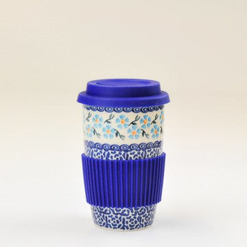 TRAVEL MUG HEAVENLY BLUE