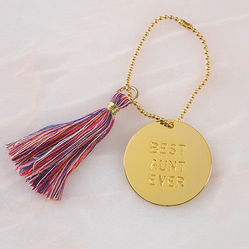 KEYCHAIN BEST EVER AUNT
