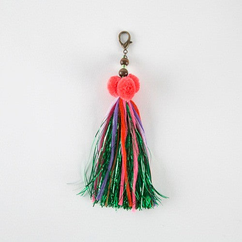 KEY CLIP GYPSY LIME TINSEL