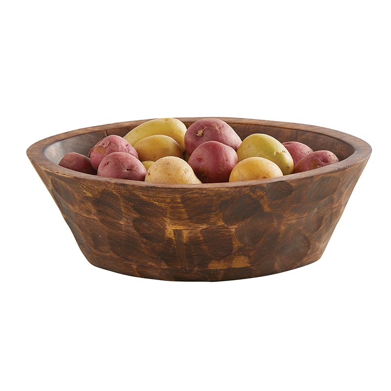 Oval Wooden Bowl - LGE