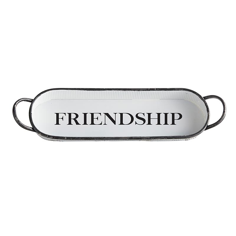 Oval Tray - Friendship
