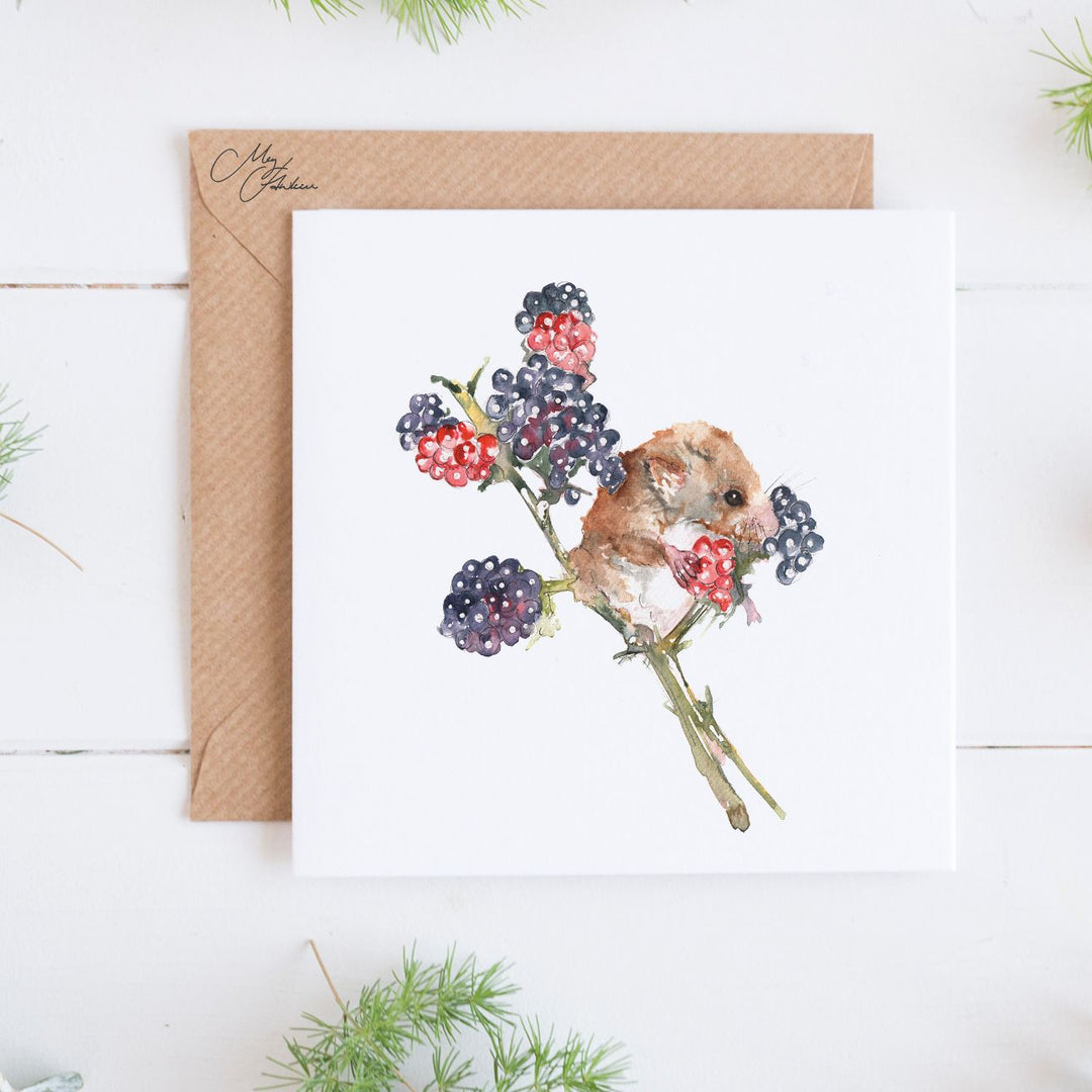 Field Mouse Greeting Card